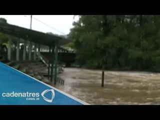 Afectados 100 municipios de Oaxaca tras fuertes precipitaciones