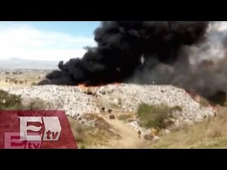 Se incendia tiradero en el Estado de México  / Mariana H