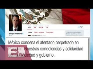 EPN envía sus condolencias a familiares de víctimas en atentado de Pakistán / Vianey Esquinca