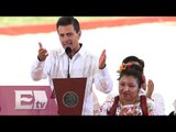 Gobierno federal comprometido con los pueblos indígenas, asegura Peña Nieto/ Vianey Esquinca