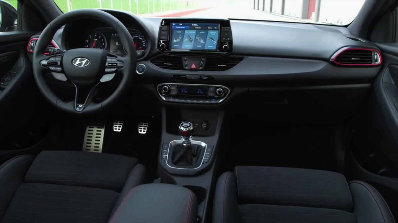 Der Hyundai i30 Fastback N - Das Interieurdesign