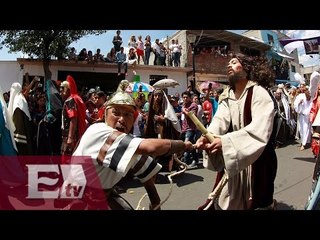 Saldo blanco en Viacrucis de Iztapalapa/ Atalo Mata