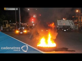 Bloquean carretera por disputa de tierras en Oaxaca