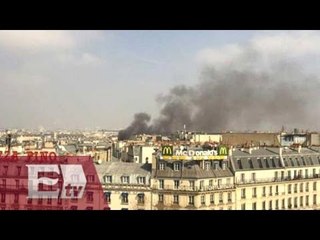Explosión e incendio en vivienda de París genera alarma en Francia/ Paola Virrueta