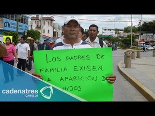 Los padres de los normalistas no llaman a la violencia: Osorio Chong