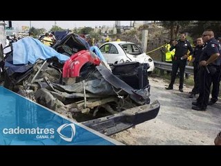 Accidente en la carretera México- Querétaro