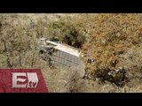Cae autobús de pasajeros a un barranco en la México-Puebla / Atalo Mata
