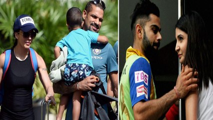 Kohli’s Wife Anushka And Dhawan’s Wife Ayesha Had A Querl In England