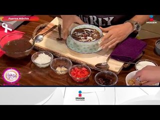 Cocina de solteros: sopa de frijol con tortilla | Sale el Sol