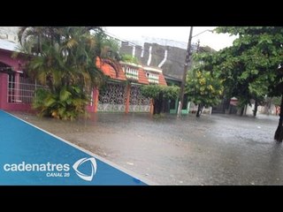 Intensas lluvias en Tabasco causan severas inundaciones