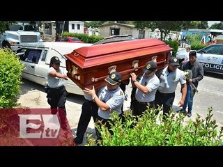 Emotivo último adiós del policía arrollado en Tlalpan / Francisco Zea
