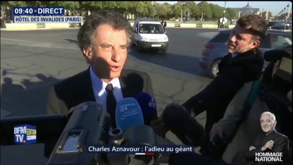 "On le croyait immortel." Jack Lang salue la mémoire de Charles Aznavour