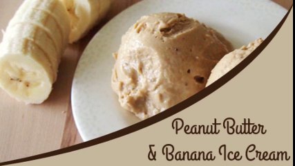 Peanut Butter & Banana Ice Cream