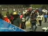 Marcha en Chilpancingo, Guerrero, en apoyo a normalistas