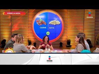 Download Video: Sobre la mesa: alimentos saludables vs alimentos 'no' saludables | Sale el Sol