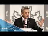 Miguel Ángel Mancera se recupera favorablemente