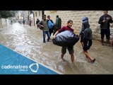 Intensas lluvias provocan severas inundaciones en Gaza