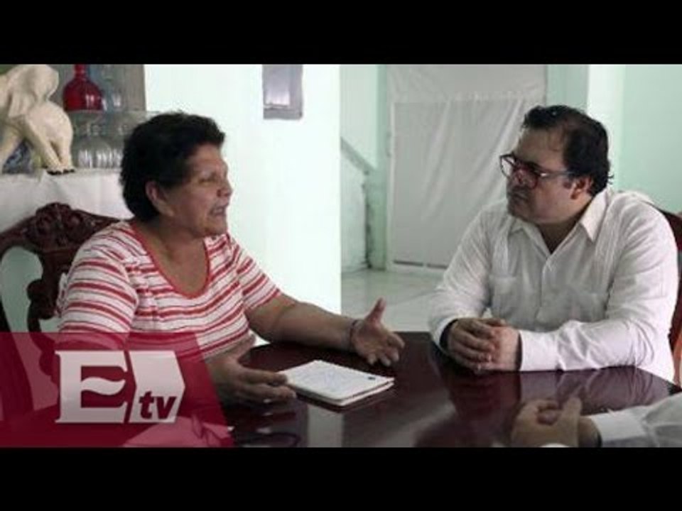 Abuela de Daphne Fernández se reúne con Gobernador de Veracruz  / Héctor Figueroa