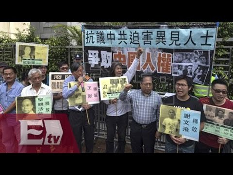 China condena a prisión a cuatro activistas por apoyo a Hong Kong/ Paola Virrueta