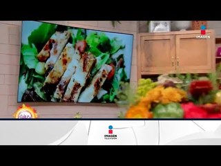 ¡Deléitate con una saludable ensalada de pollo con espinaca! | Sale el Sol