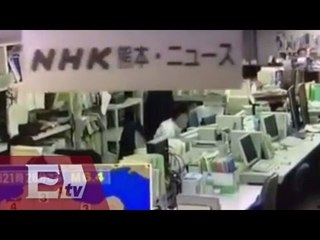 Imágenes del intenso sismo que sacudió Japón / Yuriria Sierra