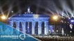 Berlín suelta globos al cierre de aniversario de la caída del muro