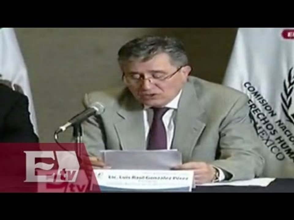 Confirma CNDH participación de policías en desaparición de los 43 normalistas / Yuriria Sierra