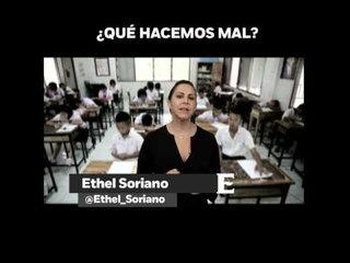 Tải video: ‘Lo que hagamos por nuestros hijos, es como serán los adultos de mañana’, opinión de Ethel Soriano