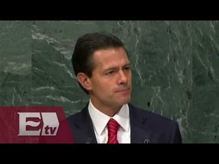 EPN presenta decálogo anti drogas ante la ONU /Ricardo Salas