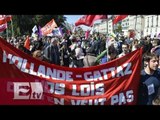 Enfrentamientos por trabajadores contra de reforma laboral en Francia / Ingrid Barrera