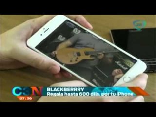 BlackBerry regala hasta 600 dólares por tu Iphone
