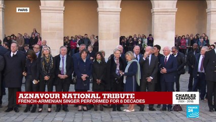 Aznavour national tribute: "he was compared to Sinatra, but in many ways he was the opposite"