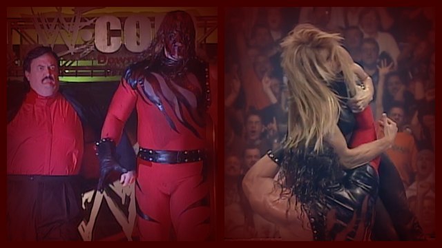 Kane w/ Paul Bearer Attacks X-Pac & Chokeslams Tori! 3/20/00