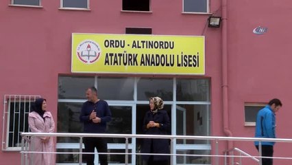 Ordu'da Okulun İstinat Duvarı Çöktü