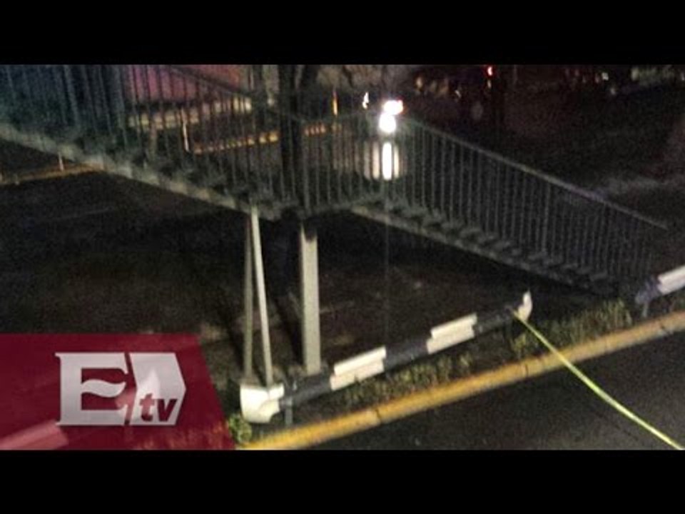 Joven muere atropellado en Iztapalapa por no usar puente peatonal/ Vianey Esquinca