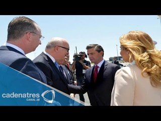 EPN llega a Australia para Cumbre del G20