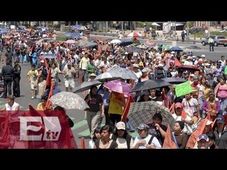 Sedema afina modelo para medir contaminación generada por marchas/ Vianey Esquinca