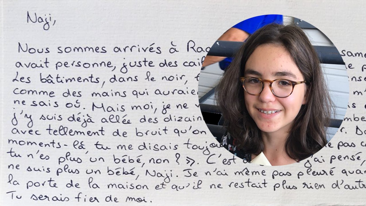 Lettre d'une enfant syrienne à son frère par Lou, lauréate du concours Antoine de Saint Exupéry