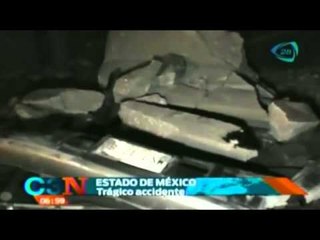 Trágico accidente en carretera del Estado de México deja una persona muerta