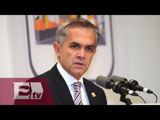 Mancera asegura que CDMX está libre de cárteles criminales / Yuriria Sierra