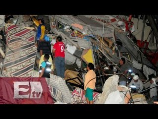 Aumenta la cifra de muertos por sismo en Ecuador / Paola Virrueta
