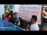 Continúan las manifestaciones en Chilpancingo, Guerrero