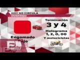 Hoy no circulan autos con engomado rojo / Ricardo Salas