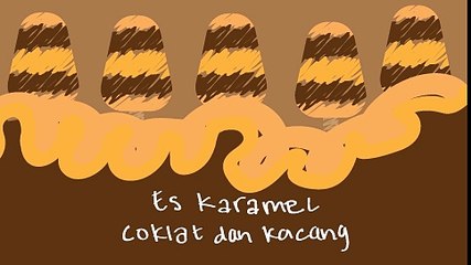 Es Karamel Coklat Kacang