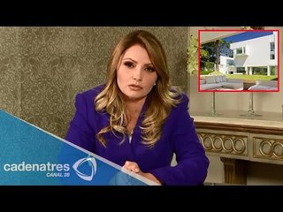 Angélica Rivera explica la adquisición de la mansión de Las Lomas
