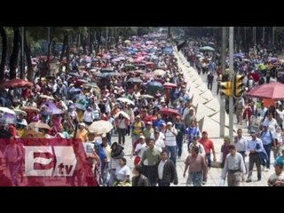 A CNTE no le importa la contaminación y continúa con bloqueos en CDMX / Ricardo Salas