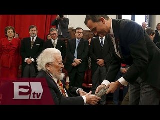 Fernando del Paso recibe el premio Cervantes / Ingrid Barrera
