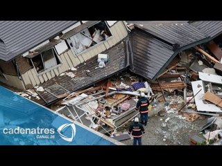 Suman 39 heridos tras sismo de 6.7 grados en Japón