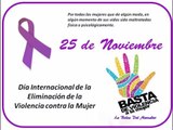Hoy se celebra el primer día Internacional de la eliminación de la violencia contra la mujer