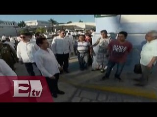 EPN rompe el protocolo y sorprende a los habitantes de Campeche / Pascal Beltrán